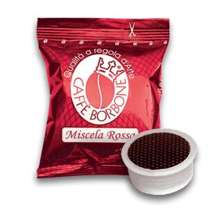 Caffè Borbone 100 Capsule Borbone Miscela Rossa compatibili con sistema Lavazza Espresso Point