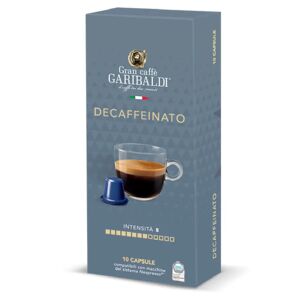 Garibaldi 10 Capsule Decaffeinato compatibili con sistema Nespresso®