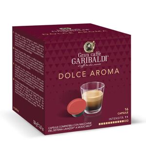 Garibaldi 16 Capsule Dolce Aroma compatibili con sistema Lavazza a Modo Mio