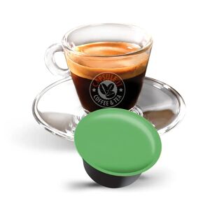 Capsule.it 100 Capsule Caffè Tre Venezie Intenso compatibili con sistema Caffitaly, Caffitaly Professional