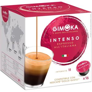 Gimoka 96 Capsule Intenso compatibili con sistema NESCAFÉ® Dolce Gusto®