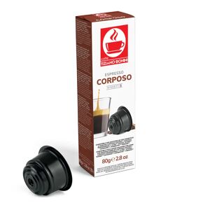Caffè Bonini 80 Capsule Corposo compatibili con sistema Caffitaly, Caffitaly Professional, Cafissimo, K-Fee System, Verismo by Starbucks
