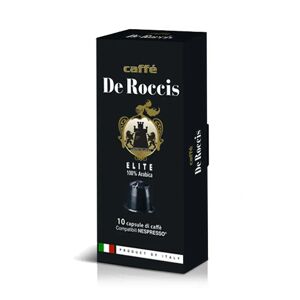 De Roccis 50 Capsule Elite 100% Arabica compatibili con sistema Nespresso®