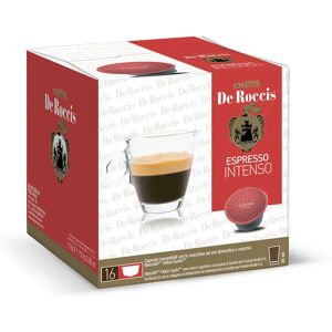 De Roccis 48 Capsule Intenso compatibili con sistema NESCAFÉ® Dolce Gusto®