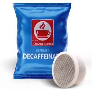 Caffè Bonini 100 Capsule Decaffeinato compatibili con sistema Aroma Vero, Fior Fiore Coop, sistema Espresso Tuo, Martello cafe