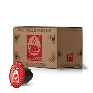 Caffè Bonini 100 Capsule Intenso compatibili con sistema Lavazza Blue, Lavazza In Black