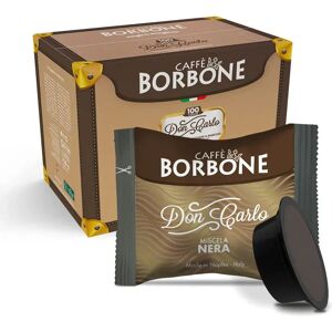 Caffè Borbone 50 Capsule Miscela Nera compatibili con sistema Lavazza a Modo Mio