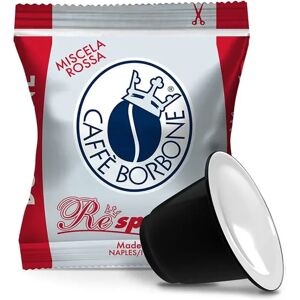 Caffè Borbone 50 Capsule Respresso Miscela Rossa compatibili con sistema Nespresso®