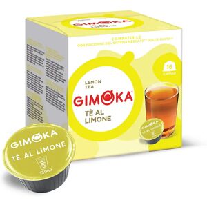 Gimoka 16 Capsule Tè Al Limone compatibili con sistema NESCAFÉ® Dolce Gusto®