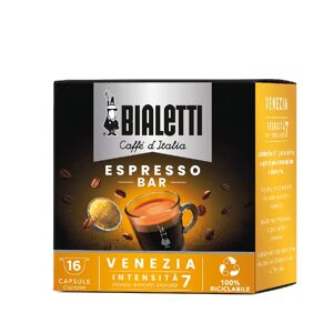 Bialetti 16 Capsule Venezia compatibili con sistema Mokespresso