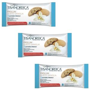 Tisanoreica Frollini 3 X 30 gr Gusto Vaniglia high protein