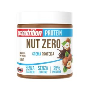 Pronutrition Nut Zero 350 g Crema spalmabile alle Nocciole 25% Proteine