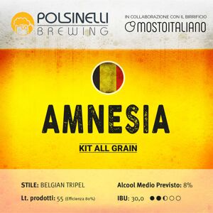 Polsinelli Kit all grain Amnesia per 55 L - Belgian Tripel