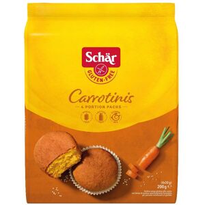 schar carrotinis merendine senza glutine 200g