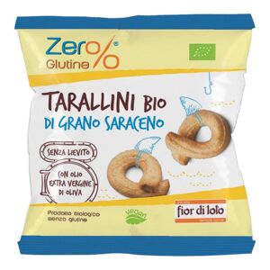 Biotobio Zer% Glutine Tarallini Di Grano Saraceno 30 G