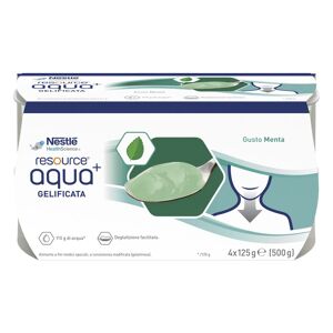 Nestle' it.spa(healthcare nu.) RESOURCE*AquaGel Menta 4x125g