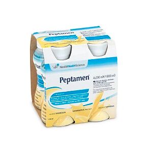 Nestle' it.spa(healthcare nu.) NESTLE PEPTAMEN GUSTO VANIGLIA 4x200ML