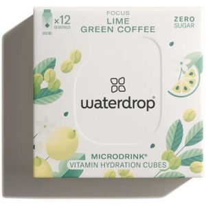 Waterdrop Microdrink Gmbh Waterdrop Microdrink Focus Con Vitamine Per Bevande Gusto Lime 12 Cubetti Scadenza 05/2024