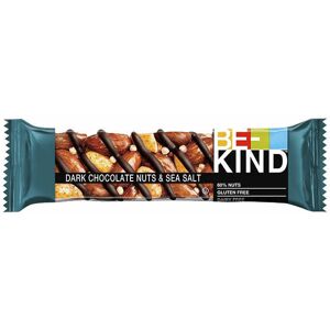Be Kind Dark Chocolate Nuts & Sea Salt - barretta energetica Brown