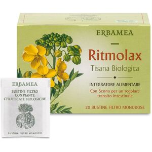 Erbamea Ritmolax Tisana Biologica Transito Intestinale 20 Bustine