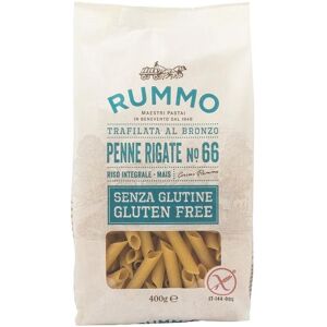 Rummo Spa Rummo Penne Rigate N66 Senza Glutine Riso Integrale E Mais 400g