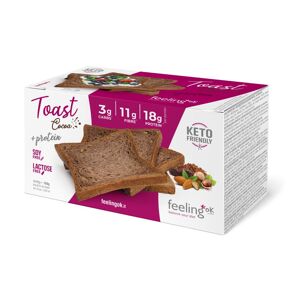 Feeling Ok Toast Fette Biscottate Gusto Cacao 2x80g