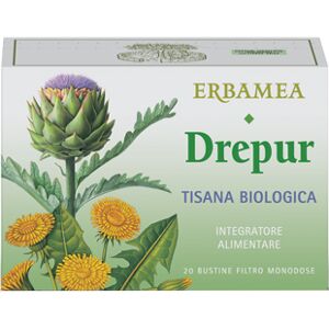 Erbamea Srl Drepur - Tisana Biologica Depurativa - 20 Bustine - Marca SaluteInArmonia