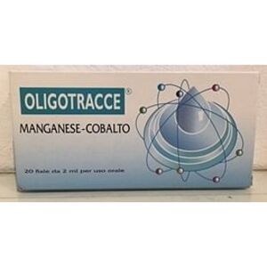 Natura Service Oligotracce Manganese Cobalto 20 Fiale 2 Ml