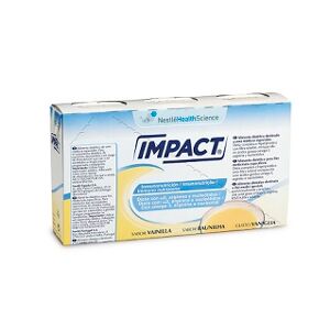 Nestle' It.Spa(Healthcare Nu.) Nestlè Impact Oral Vaniglia 3x237ml - Integratore Nutrizionale per una Nutrizione Completa