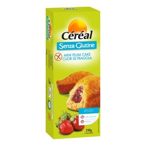 Nutrition & Sante' Italia Spa Cereal - Mini Plumcake Fragola 210g