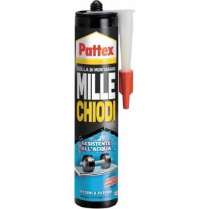 Pattex Colla per fissare  Millechiodi Resistente All'Acqua 450 gr