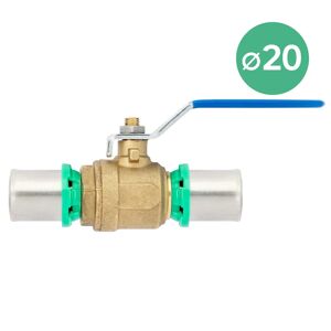 EQUATION Raccordo da aggraffare  20 x 20 in ingresso, sistema di approvvigionamento di acqua fredda e calda