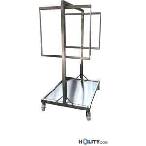 Carrello Stagionatura Salumi Con Vasca H750_03