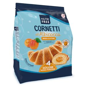 NT FOOD SpA Nutrifree Linea Dolci Bontà e Colazioni Cornetto all'Albicocca 4 pezzi da 60 g