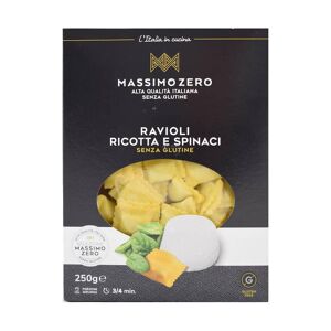 MASSIMO ZERO Srl Massimo Zero Alimenti senza Glutine Ravioli Ricotta e Spinaci 250 g