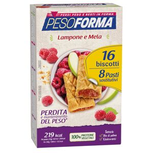 NUTRITION & SANTE' ITALIA SpA PESOFORMA Bisc.Lamp/Mela 16pz