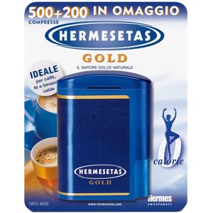 DOMPE' FARMACEUTICI SpA Bracco Hermesetas Gold Dolcificante 500+200 Compresse