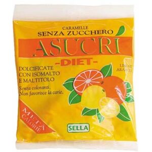 SELLA Srl Sella Asucri Caramella Arancia Limone 40 G