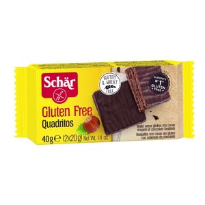 DR.SCHAR SpA Schar Biscotti Quadritos Wafer Senza Glutine 40 Grammi