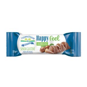 HAPPY FARM CO. Srl Happy Farm Alimenti senza Glutine Snack Happy Feel Dolcezze alla Nocciola Monoporzione 33 g