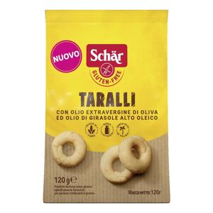 DR.SCHAR SpA Schar Taralli Croccanti snack senza glutine con olio extravergine di oliva 120 g