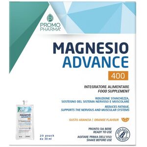 PROMO PHARMA MAGNESIO ADVANCE 400 20POUCH