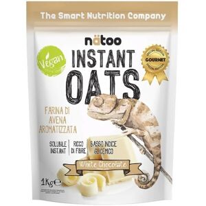 Natoo Instant Oats Farina d'Avena 1Kg White Chocolate