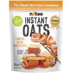 Natoo Instant Oats Farina d'Avena 1Kg Salted Caramel