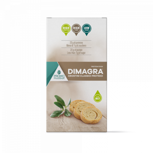 Promopharma Dimagra crostino classico proteico 200 grammi