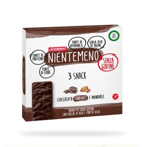 Enervit nientemeno barrette cioccolato fondente e mandorle 3x33g