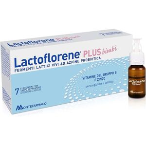 Montefarmaco Lactoflorene Plus Bimbi 7 Flaconcini