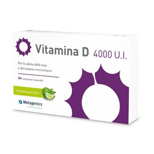 Metagenics Vitamina d 4000 ui 84 compresse