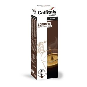 Ècaffè Caffè Corposo Espresso Forte Confezione 10 capsule