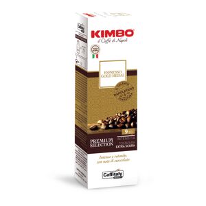 Caffitaly Caffè Kimbo Espresso Gold Metal confezione 10 capsule